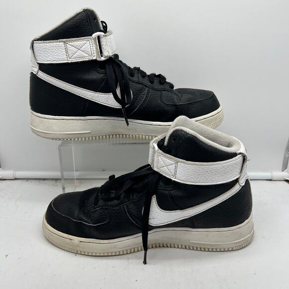 Nike Shoes Mens 7 Air Force 1 \'07 High Black White CT2303-002 Sneaker ** main image 4